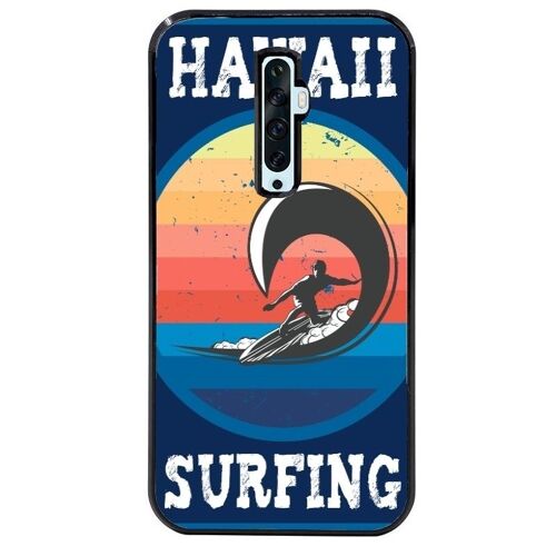 Coque Noire Pour Reno 2 Hawaii Surf
