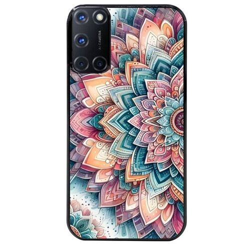 Coque Noire Pour Oppo A72 4g Mandala 1