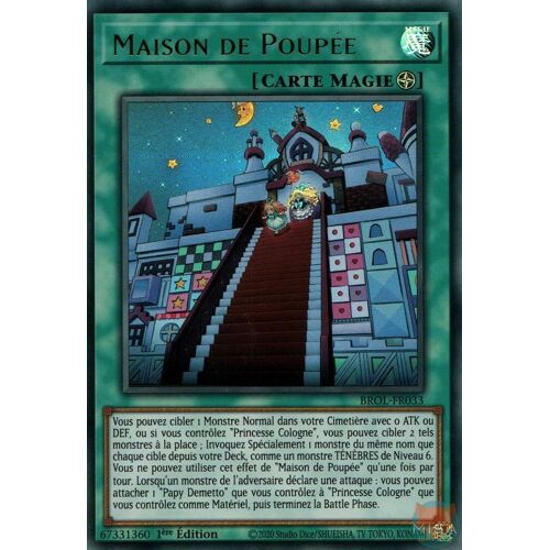 Yu Gi Oh Brol Fr033 Maison De Poupée Ultra Rare