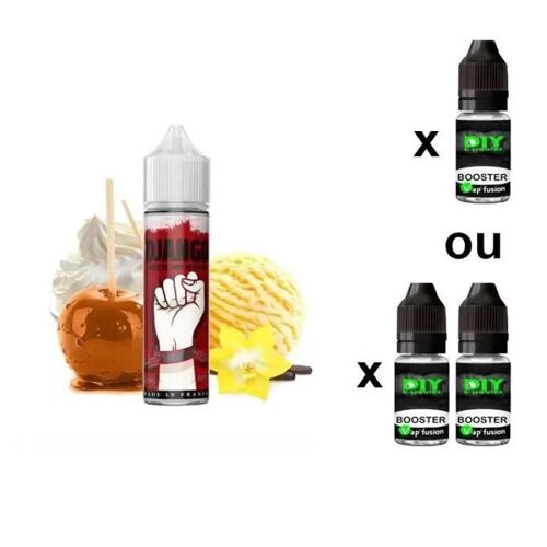 Lot E-liquide 50 ml en 3 ou 6 MG de nicotine - Gourmand - Fruités - Frais - Classique - Boisson 6mg - Django