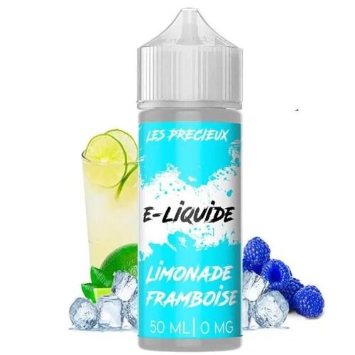 E-LIQUIDE 50ML SAVEUR LIMONADE FRAMBOISE-LES PRECIEUX- E-CIGARETTE