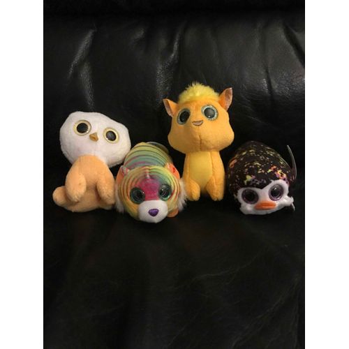 Lot De 4 Petites Figurines Doudou Ty By Mcdonalds