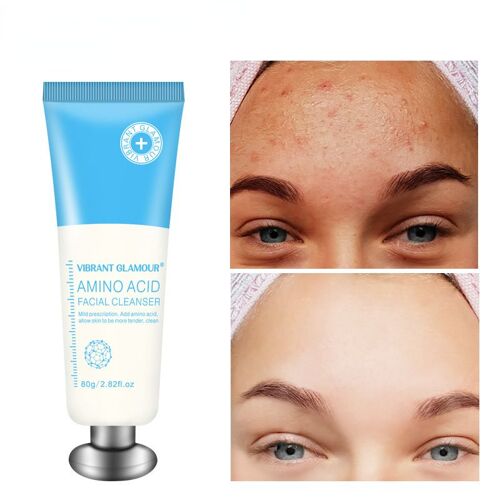 Nettoyant Aux Acides Aminés De 80ml, Hydratant Et Nettoyant Pour Le Visage, Nettoyage En Profondeur, Exfoliant, Nourriture, Livraison Gratuite 
