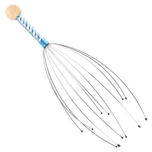 Appareil De Massage En Métal Pour La Relaxation Du Cuir Chevelu, Tête De Poulpe Unisexe, Soulagement De La Douleur, Libération Du Stress, Griffe De Relaxation, 1 Pièce