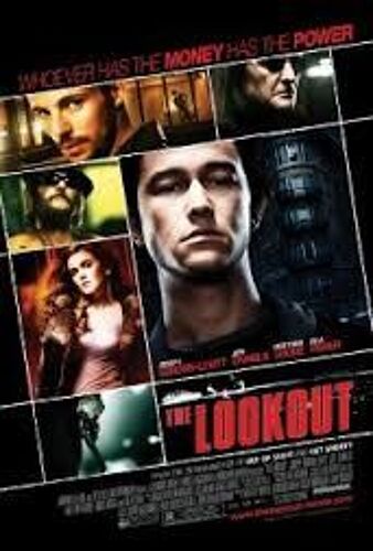 The Lookout - The Look Out - Joseph Gordon Levitt - Jeff Daniels - Isla Fisher - Scott Frank - Affiche De Cinéma Pliée 60x40 Cm