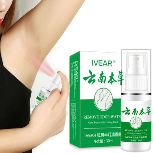 Spray Dissolvant D'odeurs Sous Les Aisselles, Lotion Rafraîchissante Déodorante Pour Le Corps, Liquide De Sueur D'été Pour Femmes Et Hommes, Fournitures 30ml 