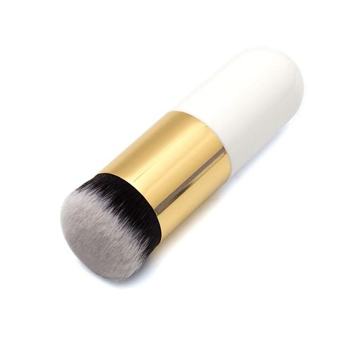 Pinceau À Crème Pour Fond De Teint, 6 Couleurs, Pinceau À Tête Ronde, Argent, Or, Professionnel, Cosmétique, Portable, Bb Crème 