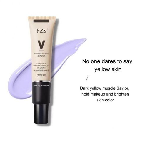 Primaire D'isolation De 3 Couleurs, Blanchit Les Pores Invisibles, Éclaircit Le Teint De La Peau, Correcteur, Imperméable, Hydratation Durable, Maquillage 