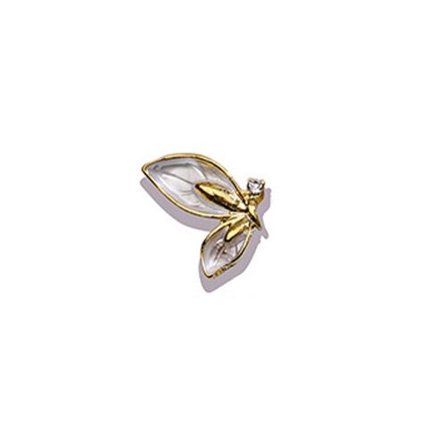 Alliage Diamant Papillon Clou Décoration Lumière Luxe Vent Combinaison Gauche/Droite Taille Aile Clou Perceuse Exquis Décoration Outils 