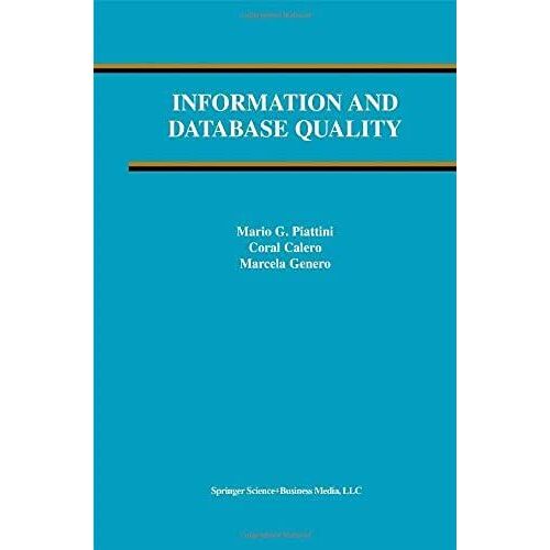 Information And Database Quality