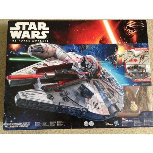 Rare Millenium Falcon Disney Star Wars Sonore Et Lumineux Spécial Edition