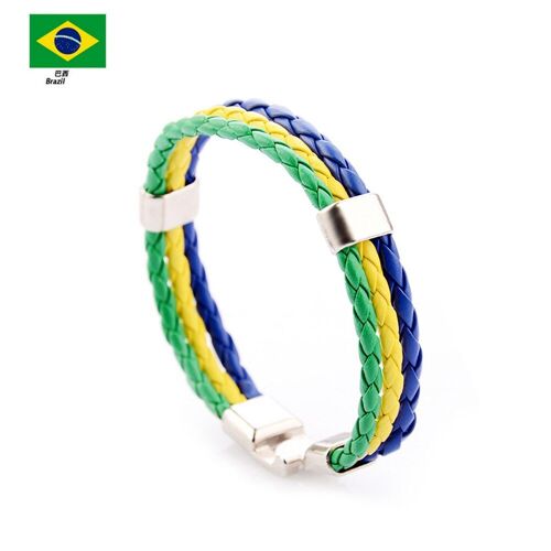 Drapeau En Cuir De L'équipe Nationale, Disponible En 10 Couleurs, Nouvelle Collection 2019