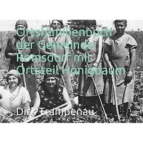 Ortsfamilienbuch Der Gemeinde Romsdorf Mit Ortsteil Honigbaum