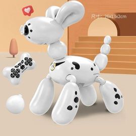 Blanc - Robot intelligent pour enfants, Programmable, interactif, RC, fonction tactile, chien, raconter des histoires, chanter, jouets rouges, batterie de grande capacité