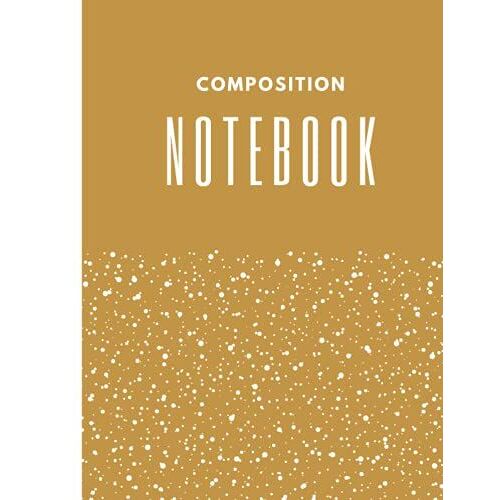 Composition Notebook: Mvp Notebooks And Journals | Signature Series - Gold | Back To School Supplies | Business Notebook | Notebook For Kids | ... For Boys | Gift For Student (Mvp Signature)