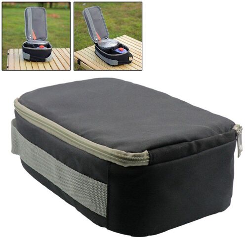 Sac De Rangement De Plein Air Pour La Pêche À La Carpe, Sac De Rangement Pour Camping Pique-Nique Poêle, Bobine De Pot, Équipement De Transport D'appâts, Poignée Multifonctionnelle