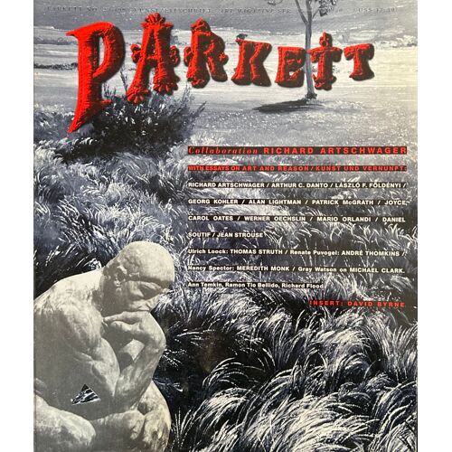 Parkett N° 23 - Collaboration Richard Artschwager Insert David Byrne