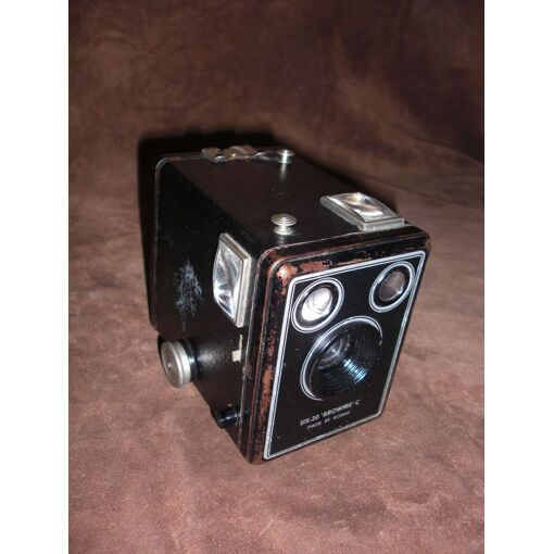 Vintage Kodak SIX-20 'Brownie' C, Appareil Photo, 6x9 cm