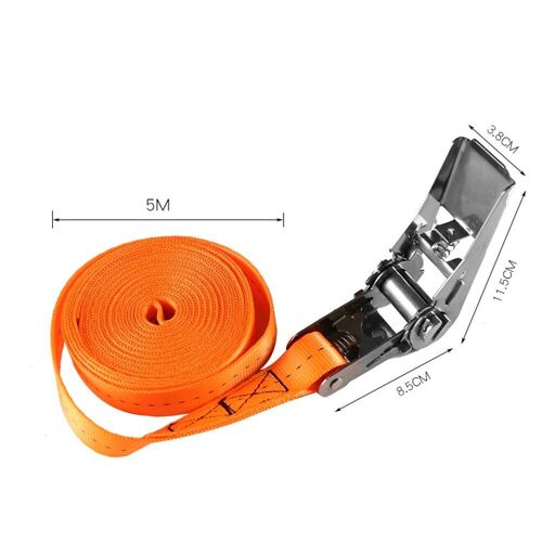 Sangles D'arrimage Robustes Pour Kayak, Sangles De Cargaison Réglables Avec Boucle En Acier Inoxydable, Tendeur De Corde De Remorquage