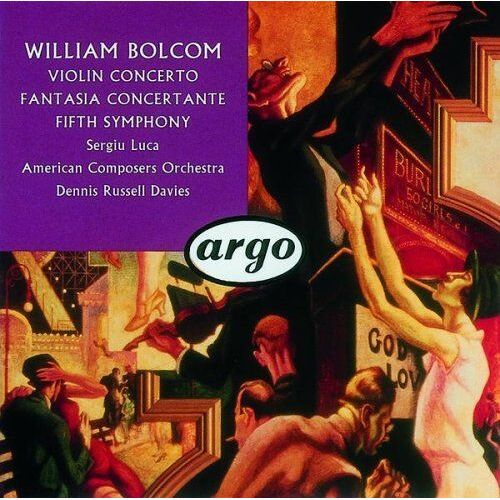 Bolcom W-Cto Pr Violon-Luca-5th Symphony-Dir.Dennis R.Davis-American Composers Orchestra-