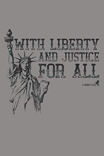 4th Of July Independence Day Liberty Justice For All: Notebook Planner - 6x9 Inch Daily Planner Journal, To Do List Notebook, Daily Organizer, 114 Pages