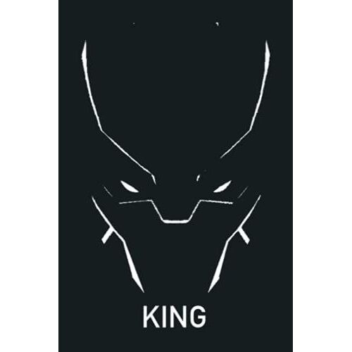 Panther King Black Color: Notebook Planner - 6x9 Inch Daily Planner Journal, To Do List Notebook, Daily Organizer, 114 Pages