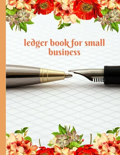 Ledger Book For Small Businesses: Income And Expense For Bookkeeping, Accounting Ledger Book, Business Ledger Notebook