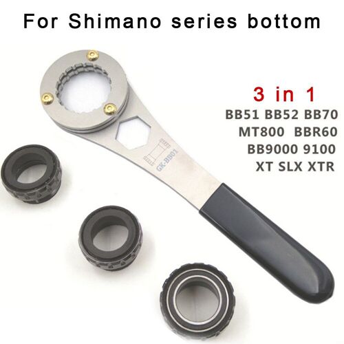 Outil Multifonctionnel De Retrait D'arbre En Acier Durable, Support De Fond De Vélo Bb Gk-Bb01 Bbr60 Mt800 Bb9000