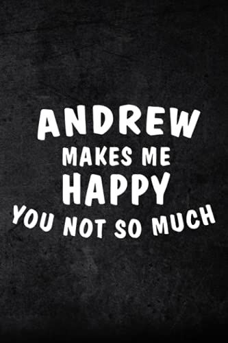 Budget Planner Andrew Makes Me Happy, You Not So Much Good Name Good: Finance Daily, Monthly & Weekly Budget Planner Expense Tracker Bill Organizer ... Tracker For Paying, Paycheck Bill Tracker,Mom