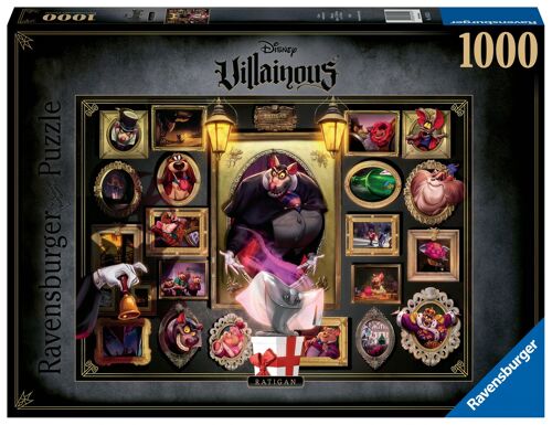 PUZZLE Puzzle 1000 p - Ratigan (Collection Disney Villainous)
