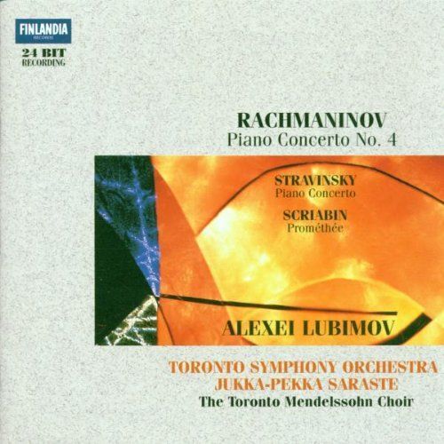 Concerto Pour Piano No. 4 Lubimov, Piano