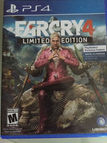 Farcry 4 Limited Edition Ps4