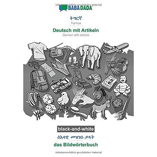 Tigrinya (In Ge'ez Script) - Deutsch Mit Artikeln, Visual Dictionary, Bw