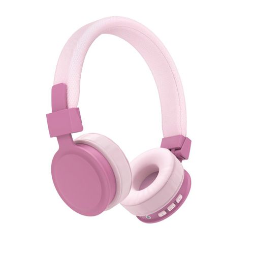 Casque Bluetooth® "Freedom Lit", supra-aural, pliable, av. micro, rose