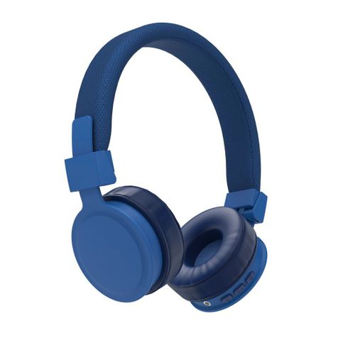 Casque Bluetooth® "Freedom Lit", supra-aural, pliable, av. micro, bleu