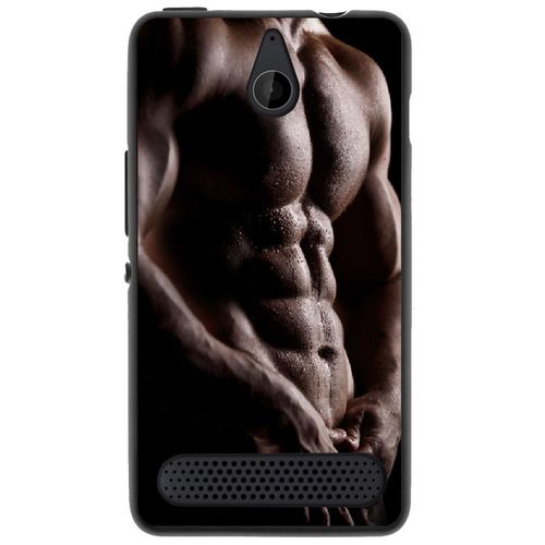 Coque Souple Pour Microsoft Lumia 550 Avec Impression Motifs Torse D'un Homme Mu