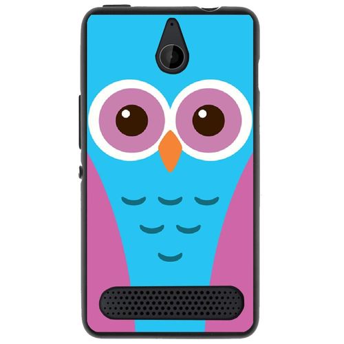 Coque Souple Pour Microsoft Lumia 550 Avec Impression Motifs Chouette Bleue Et R