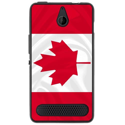 Coque Souple Pour Microsoft Lumia 550 Avec Impression Motifs Drapeau Du Canada