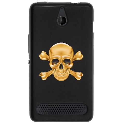 Coque Souple Pour Microsoft Lumia 550 Avec Impression Motifs Tête De Mort Aspec