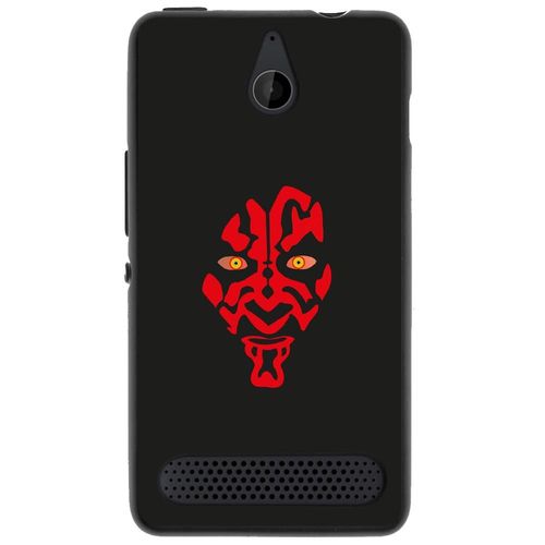 Coque Souple Pour Microsoft Lumia 550 Avec Impression Motifs Dark Rouge