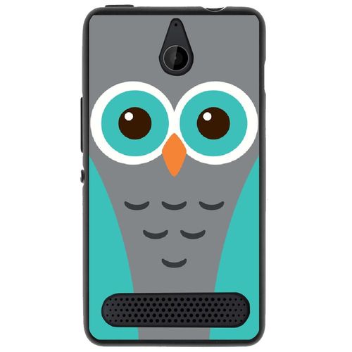 Coque Souple Pour Microsoft Lumia 550 Avec Impression Motifs Chouette Bleue Et G