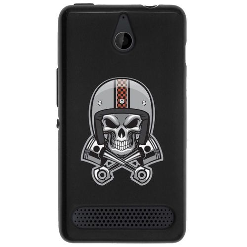 Coque Souple Pour Microsoft Lumia 550 Avec Impression Motifs Tête De Mort Avec