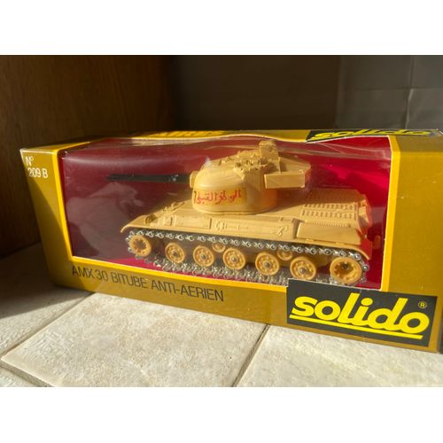 Char Amx 30 Bitube Antiaérien Solido 209 B Avec Boîte-Solido