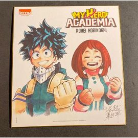 Shikishi Manga My Hero Academia Ki-Oon Dedicace Litho Neuf !!!