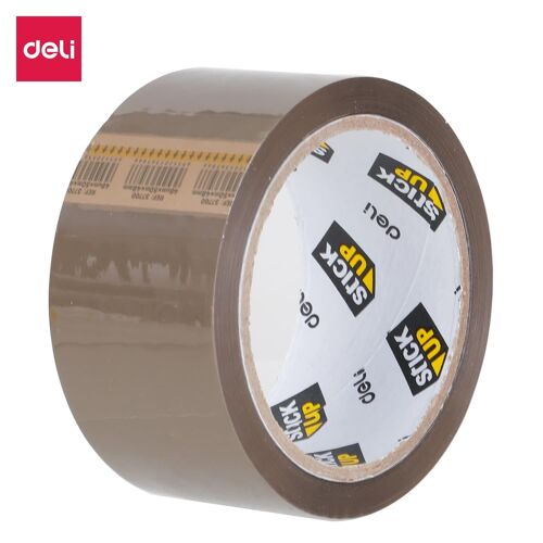 deli Lot de 3 Sticks Up Rouleau adhésif d'emballage - marron - silencieux 48mm×50m