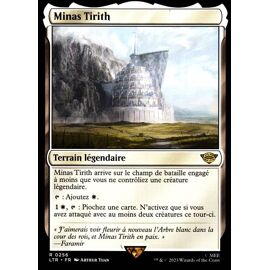 Minas Tirith - Magic - Le Seigneur Des Anneaux - Chroniques De La Terre Du Milieu Vf - R - 256