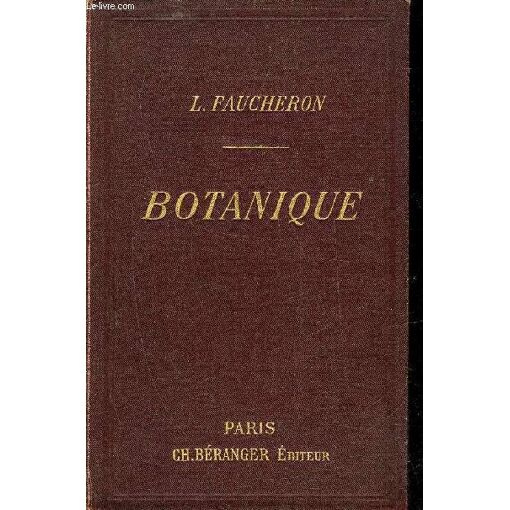 Livre "Lettres Sur La Botanique" De J.J. Rousseau - Édition 1835 - Reliure Moderne - Bon État