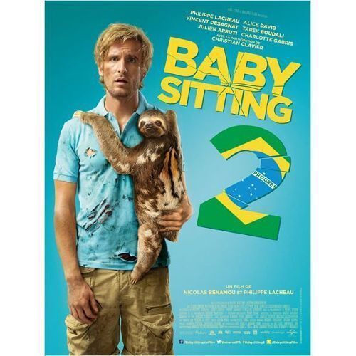 Baby Sitting 2 - Babysitting Deux - Nicolas Benamou - Philippe Lacheau - Christian Clavier - Affiche De Cinéma Pliée 120x160 Cm