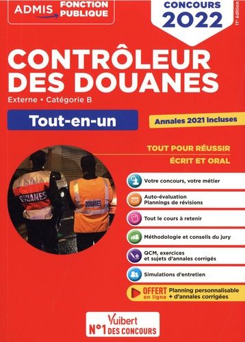 Concours Contrôleur Des Douanes Externe, Catégorie B - Tout-En-Un