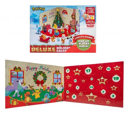 Pokemon - Calendrier De L'avent Deluxe Lumineux Et Sonore